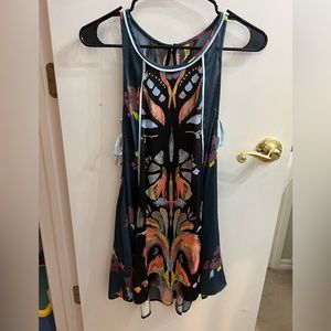 Free People butterfly cutout dress XS